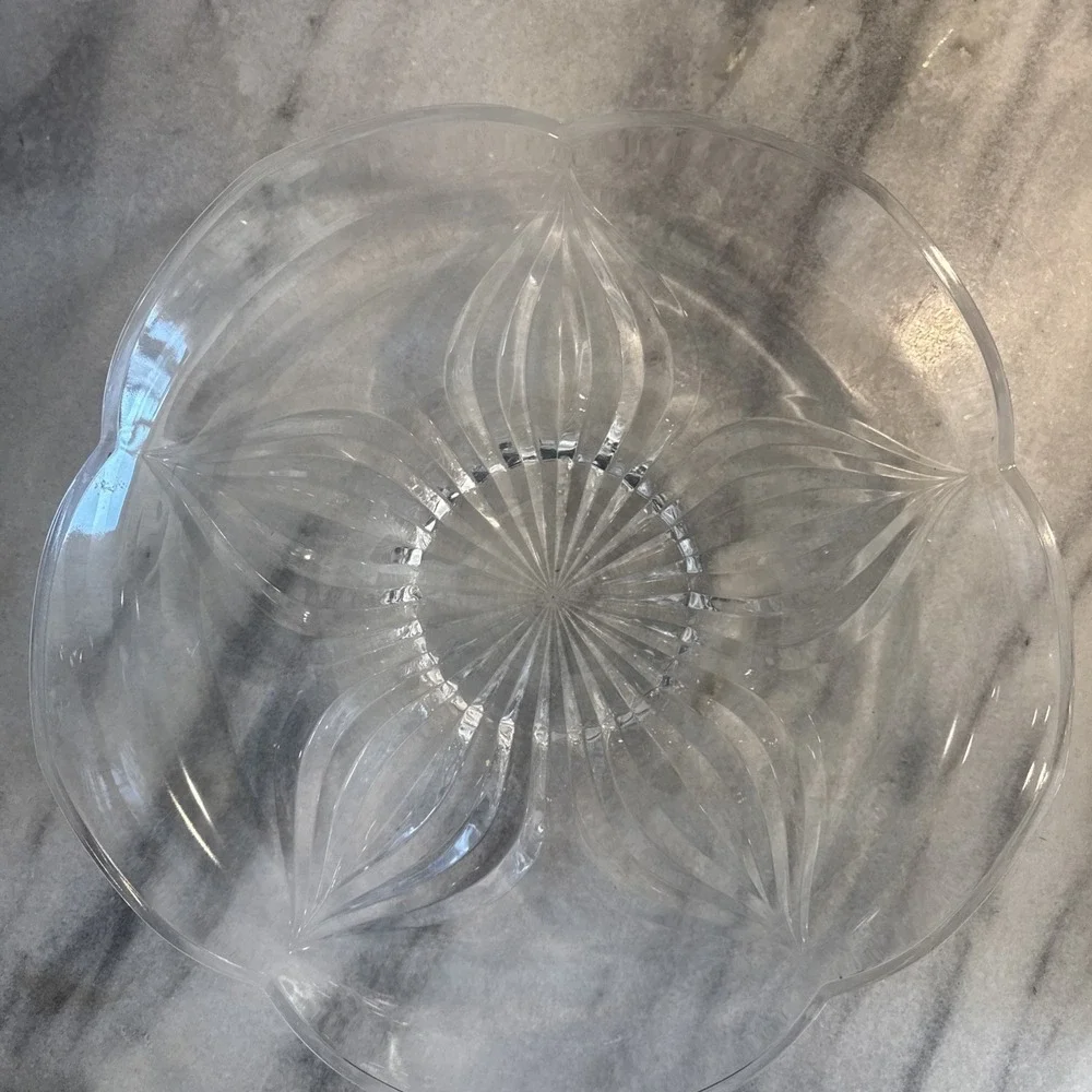 Cristal d'Arques ANCONA Centerpiece‎ / Serving Bowl 14-1/4